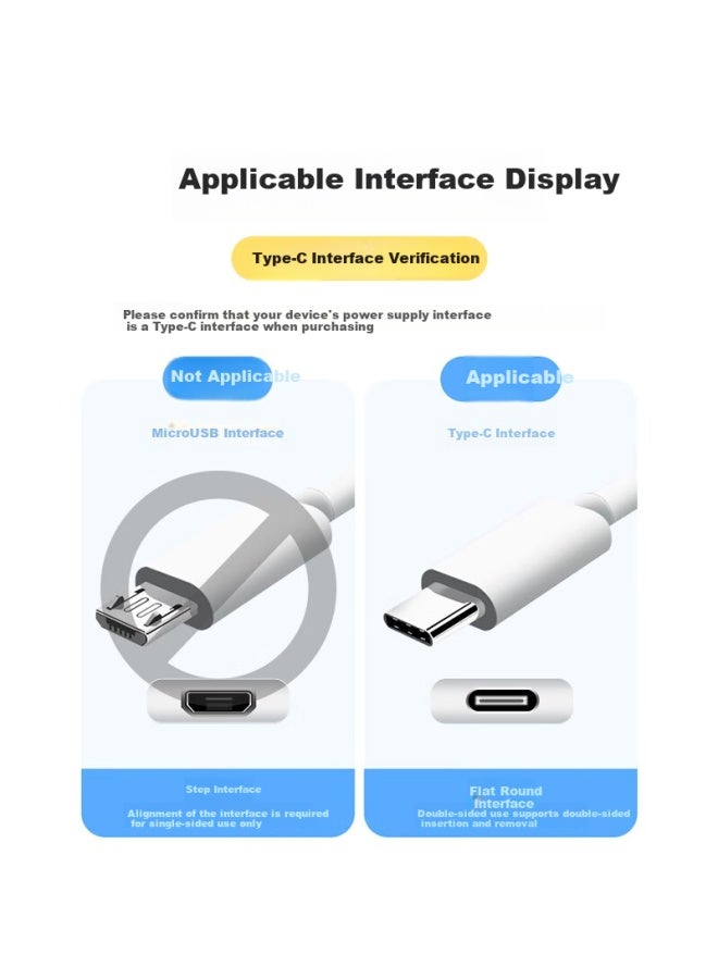Trendsetter 10M Extension Power Cable For Xiaomi Camera Type-C Port Xiaomi 2 Ptz Standard 2K/3Pro/C300/C500/C700 Monitoring Charging Cable - Image 2