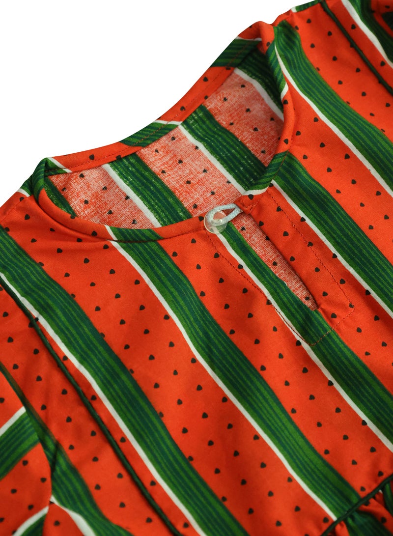 كيدابهو طقم بيجامات أطفال - حلم البطيخ 2 قطعة - Image 4