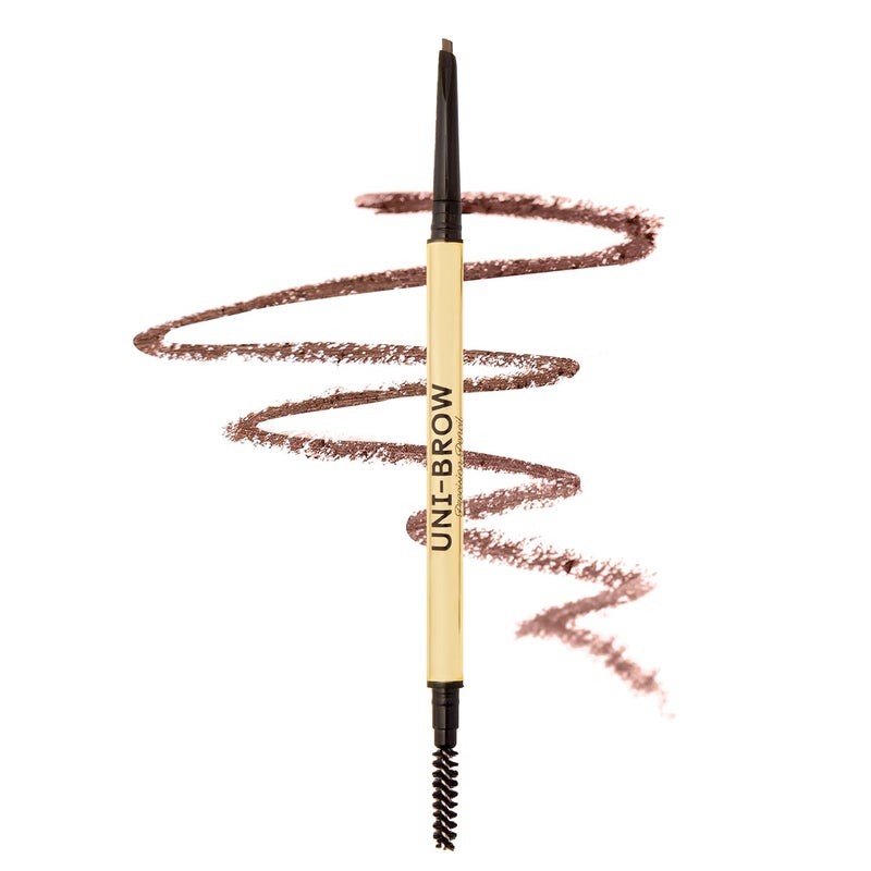 Winky Lux Winky Lux Uni Brow Precision Eyebrow Pencil Dual Sided with Spoolie Longwearing Waterproof Eyebrow Crayon Define Ultra Fine Tip to Shape and Fill Brows Brown Blonde and Taupe Universal Shade