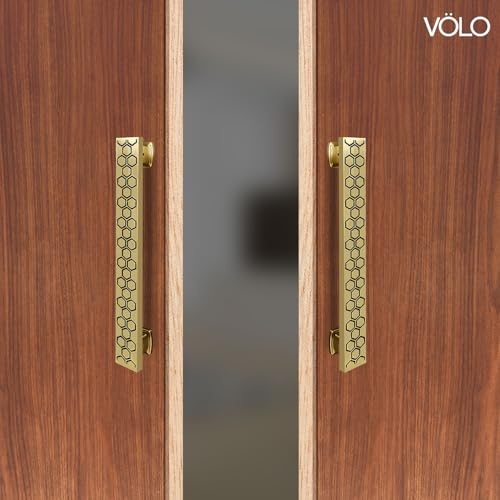 VOLO Door Handle for Main Door - Antique Finish Pull-Push Handle for Wooden and Glass Doors in Home, Hotel, Office (Model SAM-05) (1, 450MM) - Image 4