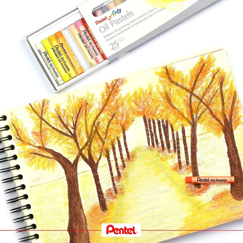 Pentel Pentel Oil Pastel Set With Carrying CaseMulticolor - Image 5