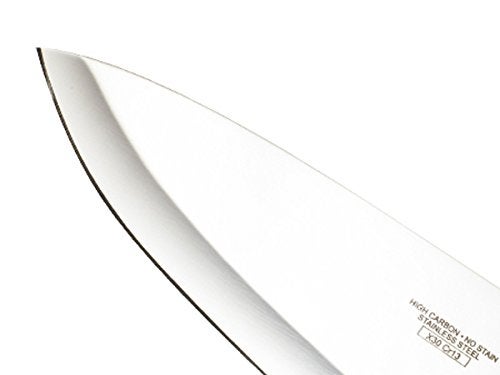 Mercer Culinary M18000 Millennia Black Handle, 8-Inch Wide Hollow Ground, Chef's Knife - Image 3