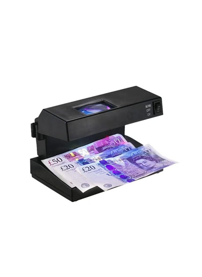 ACLIX - Portable Counterfeit Bill Detector Desktop Cash Currency Banknotes Notes Checker Machine - Image 1