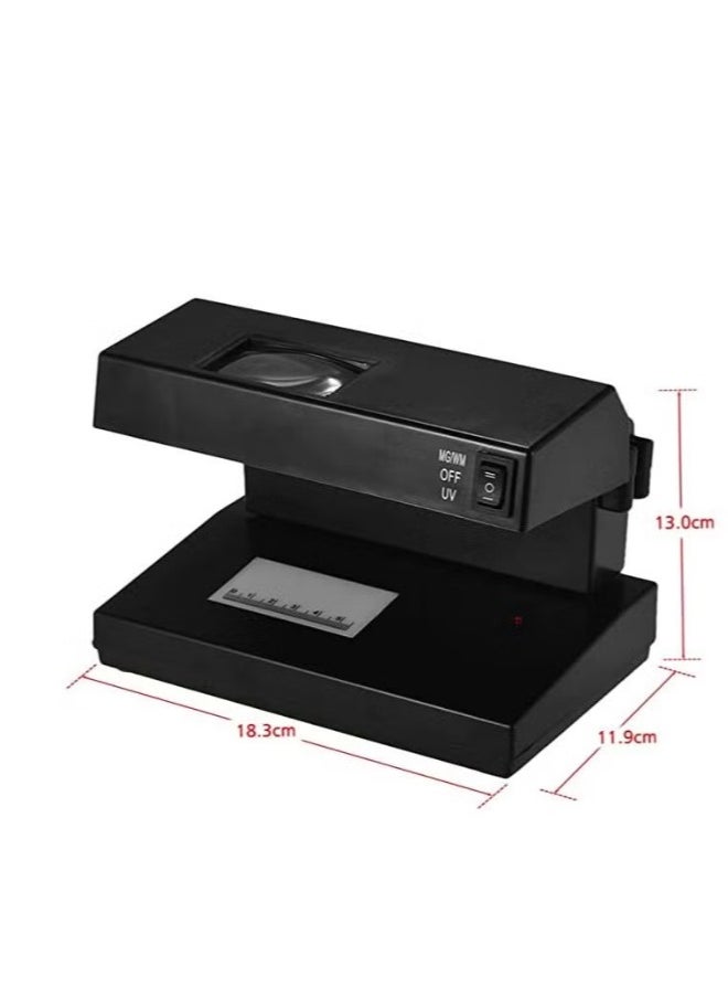 ACLIX - Portable Counterfeit Bill Detector Desktop Cash Currency Banknotes Notes Checker Machine - Image 1