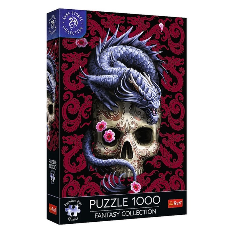 Trefl - Puzzle Premium Anne Stokes Oriental Dragon ( 1000 Pcs ) - 10901 - Image 1