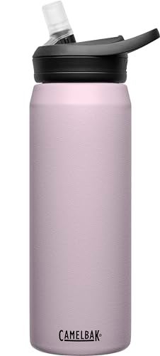 CamelBak Eddy+ Insulated Stainless Steel Bite Valve Straw Water Bottle Purple Sky, 25oz - Image 1