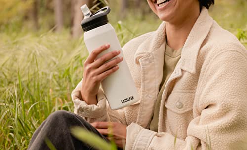 CamelBak Eddy+ Insulated Stainless Steel Bite Valve Straw Water Bottle Purple Sky, 25oz - Image 2
