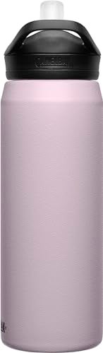 CamelBak Eddy+ Insulated Stainless Steel Bite Valve Straw Water Bottle Purple Sky, 25oz - Image 5