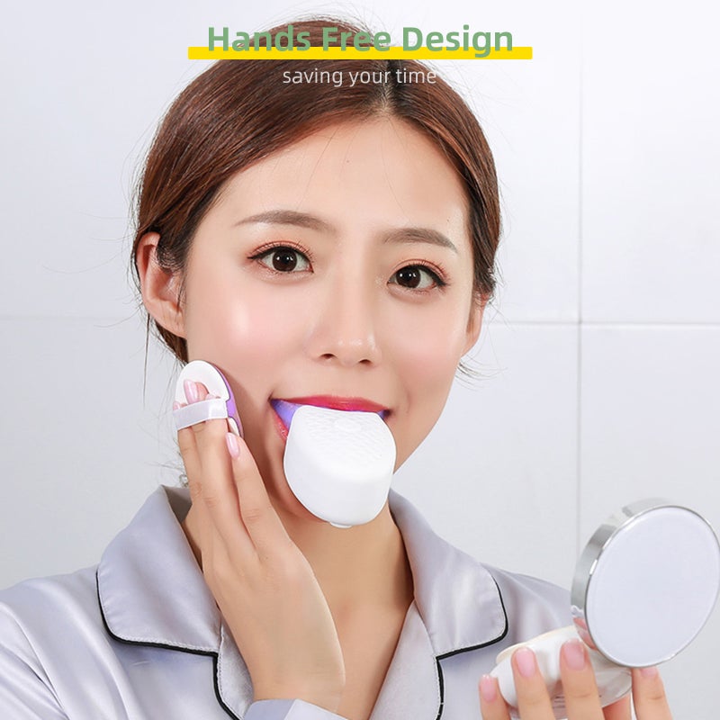 Electric Toothbrush with LED Light 3 Modes for Adults Teeth Whitening Mouth Cleansing Gums Protection Hands Auto Tooth Brush Waterproof IPX7 U-Shaped Toothbrush - Image 5