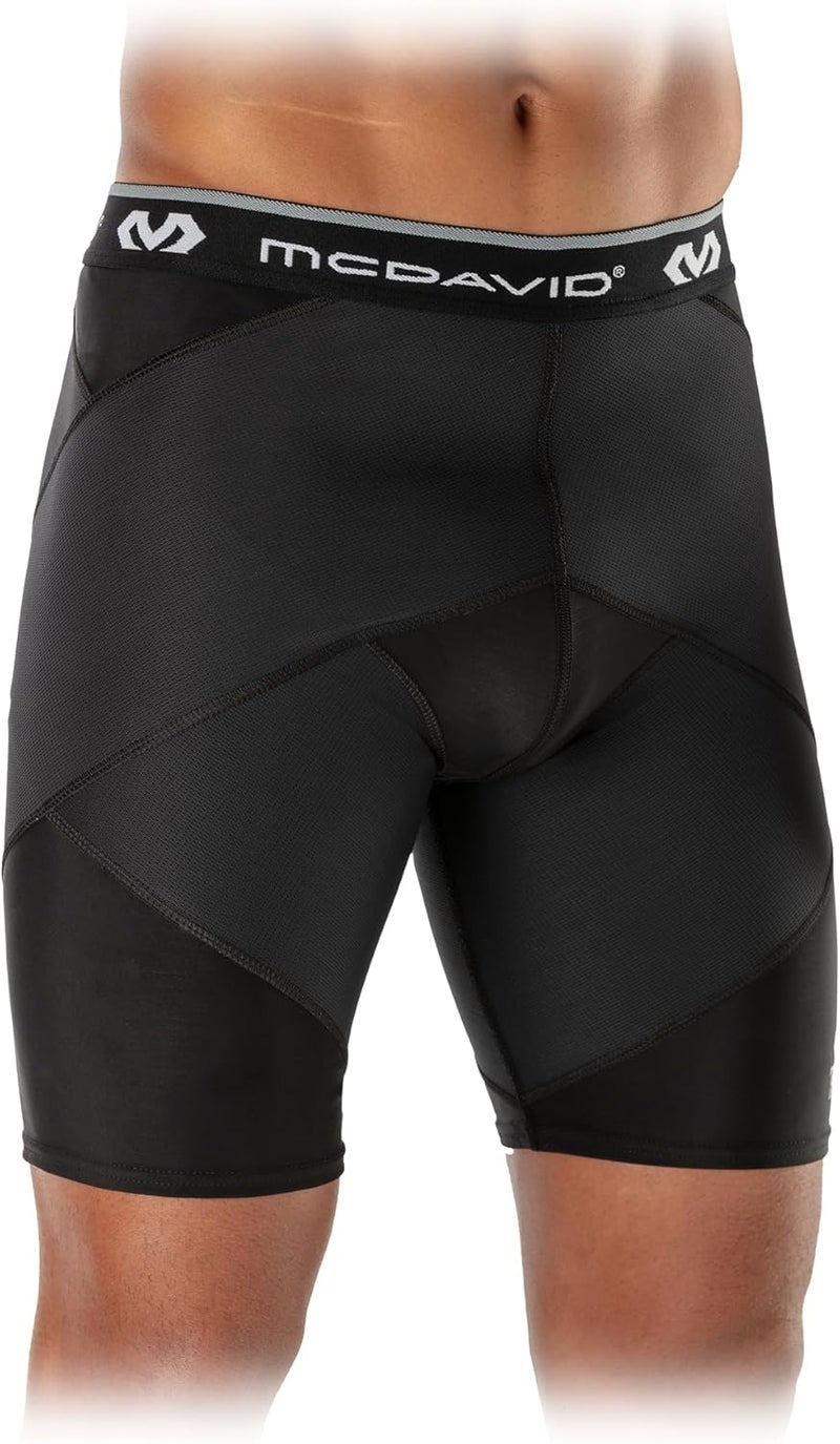 McDavid Super Cross Compression Short with Hip Spica - Image 5