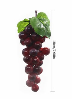 Excefore Artificial Grapes Set, 3 Pack Simulation Grapes Decorative Grapes Hanging Ornaments, Wedding Party Home Decoration Photo Props  - Image 2