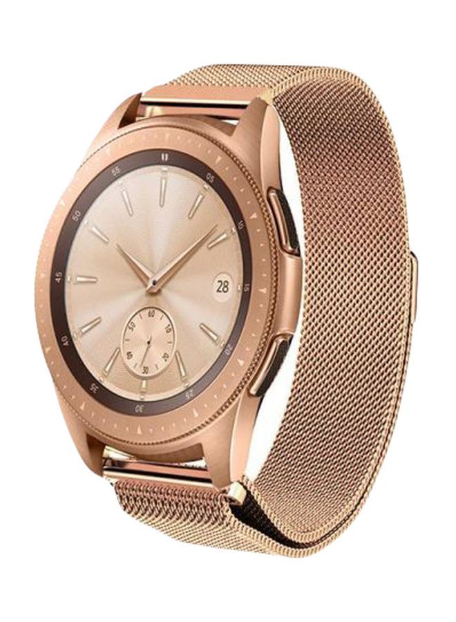 نيبمينينت سوار بديل لساعة سامسونج جالاكسي مقاس 42/40/44 مم ذهبي - Image 1