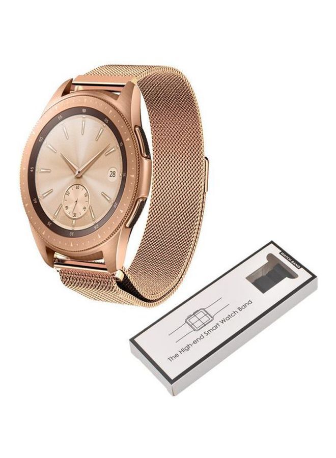 نيبمينينت سوار بديل لساعة سامسونج جالاكسي مقاس 42/40/44 مم ذهبي - Image 2