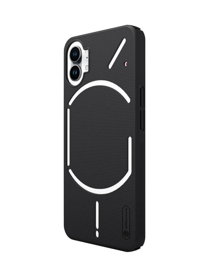 Nillkin Case for Nothing Phone 1 Case Cover Super Frosted Shield Pro Matte All-Round Protection for Nothing Phone 1 Black - Image 1