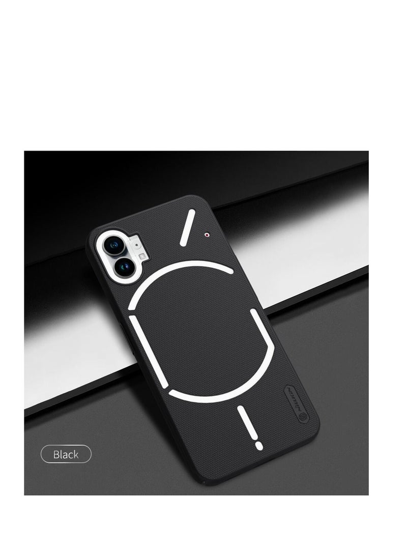 Nillkin Case for Nothing Phone 1 Case Cover Super Frosted Shield Pro Matte All-Round Protection for Nothing Phone 1 Black - Image 4