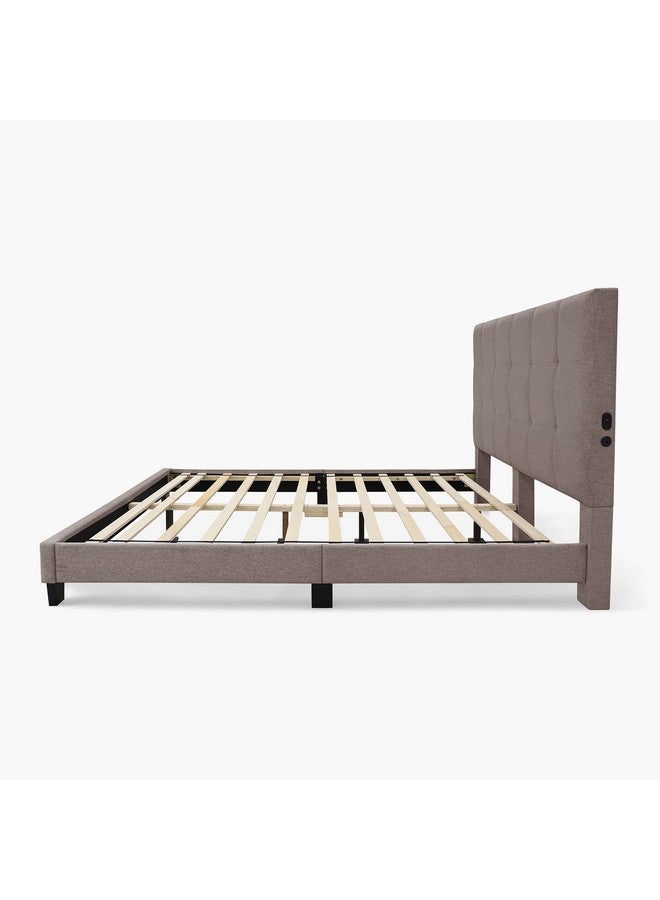 Home Box Kulltorp Smart Upholstered Queen Bed 151 x 121 x 216 cm  - Image 3