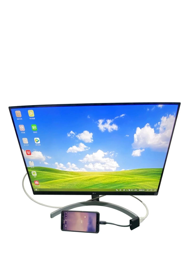 GULFLINK USB C to HDMI Adapter 4K USB-C Adaptor (4K HDMI), Aluminum Portable Type C Adapter,Thunderbolt 3/4 Compatible for MacBook Pro, iPad Pro, Pixel book, Galaxy and More. - Image 4