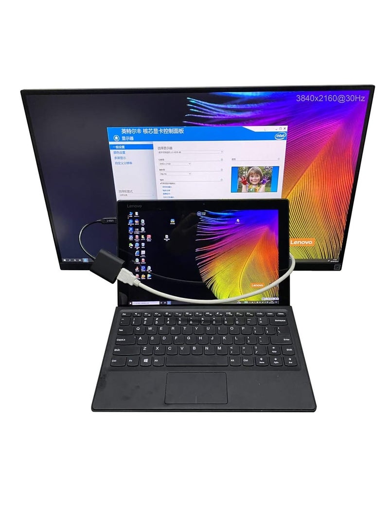 GULFLINK USB C to HDMI Adapter 4K USB-C Adaptor (4K HDMI), Aluminum Portable Type C Adapter,Thunderbolt 3/4 Compatible for MacBook Pro, iPad Pro, Pixel book, Galaxy and More. - Image 5