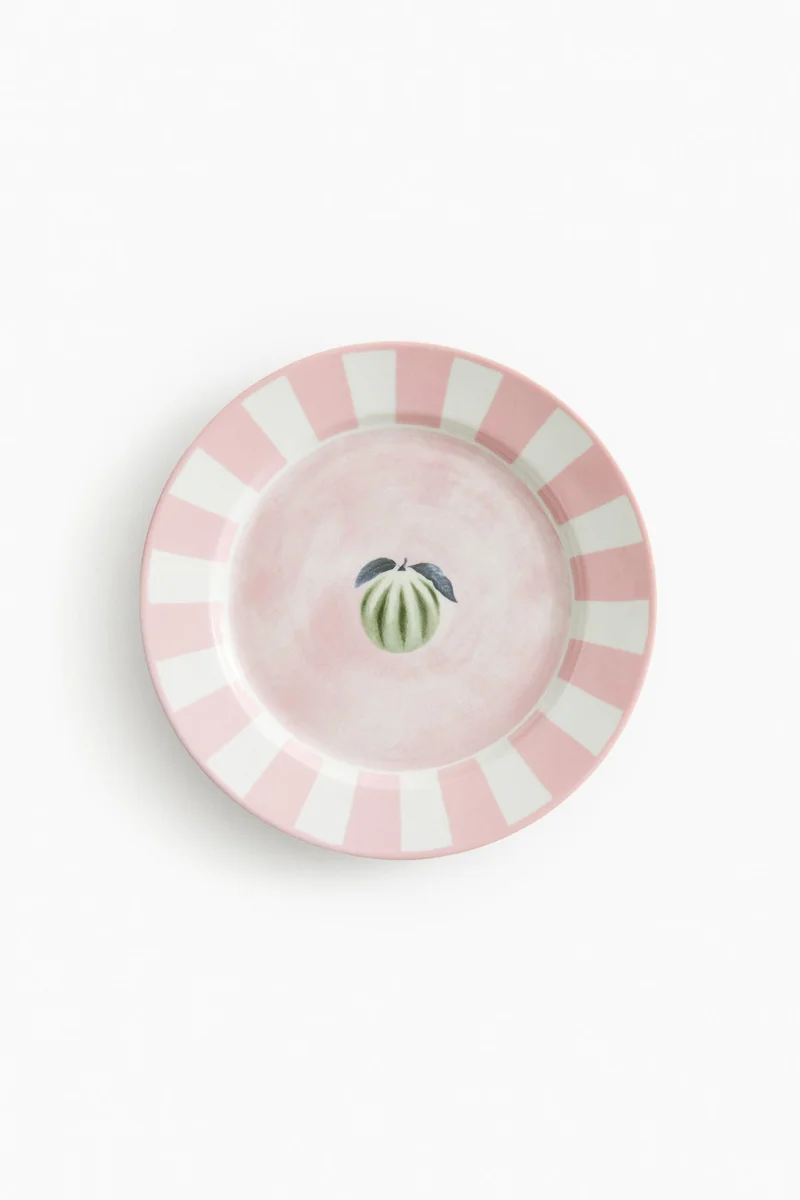 اتش اند ام صحن بورسلين متوسط بتفاصيل مزخرفة