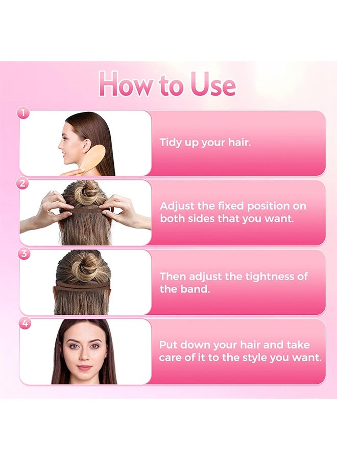 اتش واي شريط رفع الوجه شفاف، شريط شد الوجه غير مرئي للوجه مع أشرطة، شريط الوجه للرفع غير مرئي مع خيط، أشرطة رفع الوجه مع مشابك شعر، أشرطة شد الوجه مع مشابك قابلة للتعديل، بطاقة مزدوجة BB - Image 3