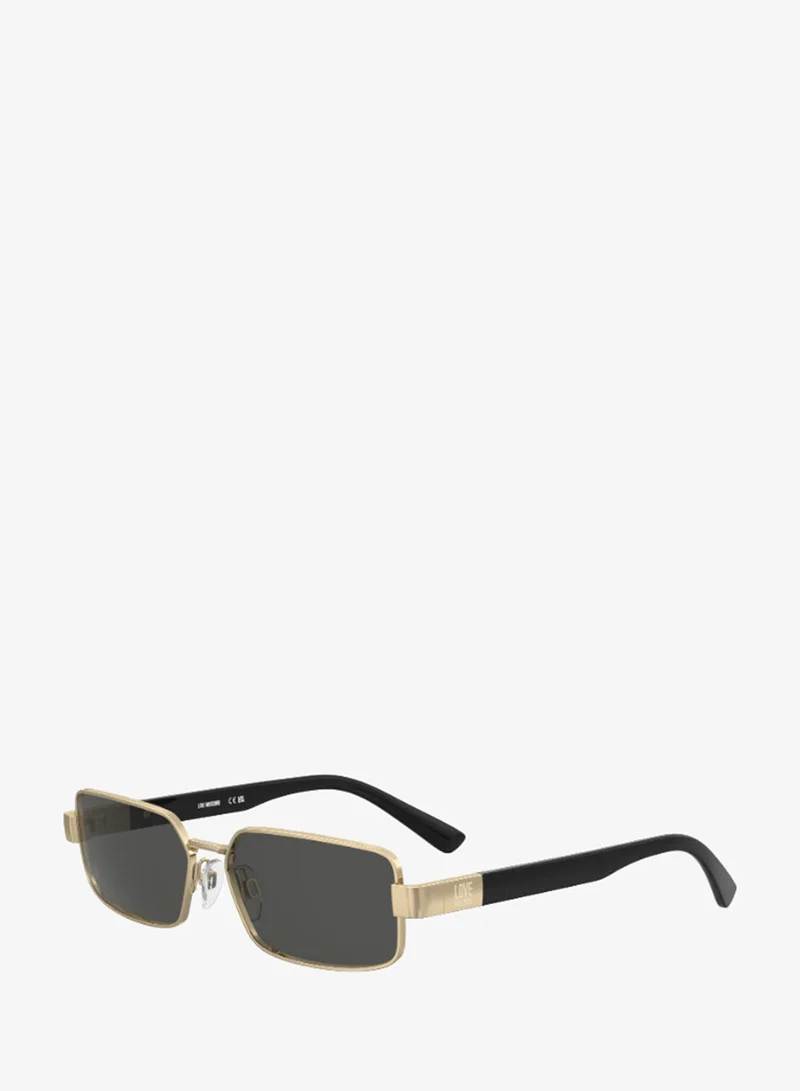 MOSCHINO LOVE MOL100/S Sunglasses Gold Rectangular