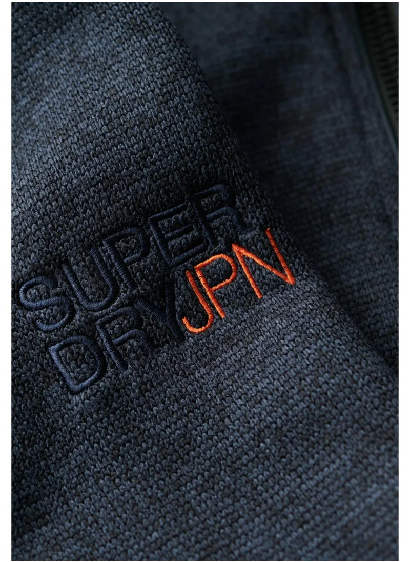 Superdry HOODED BONDED KNIT BOMBER JKT
