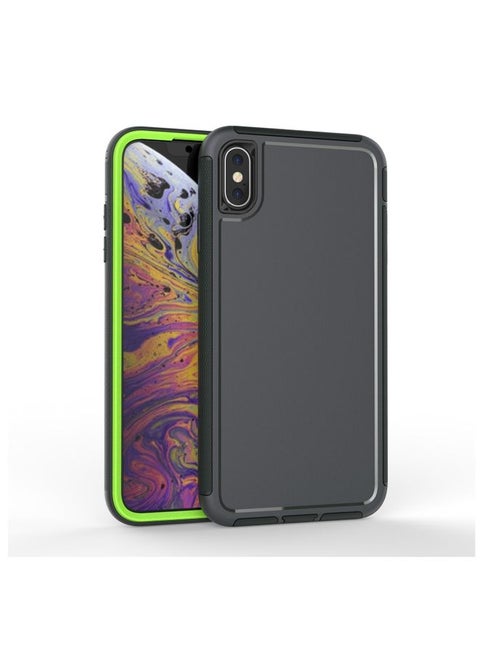 Case Cover For iPhone XR 360 All-inclusive Shockproof Precise Hole PC + TPU Protective Case Grey
