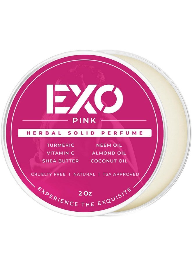 EXO EXO Herbal Eau de Parfum Solid Perfume Balm for Women, Floral & Sweet with notes of Iris, Earthy Patchouli, Warm Vanilla & Spun Sugar, Natural, Handmade, Fragrance for Women, 2 oz  - Image 1