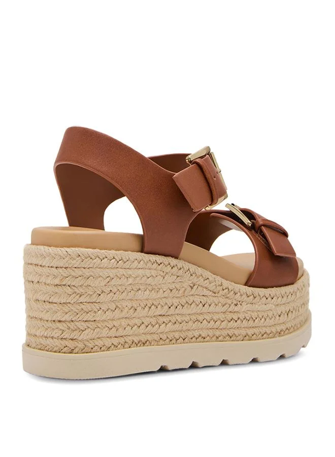 Steve Madden  Radner Women's Tan Flat Sandals for Women | Best Price UAE