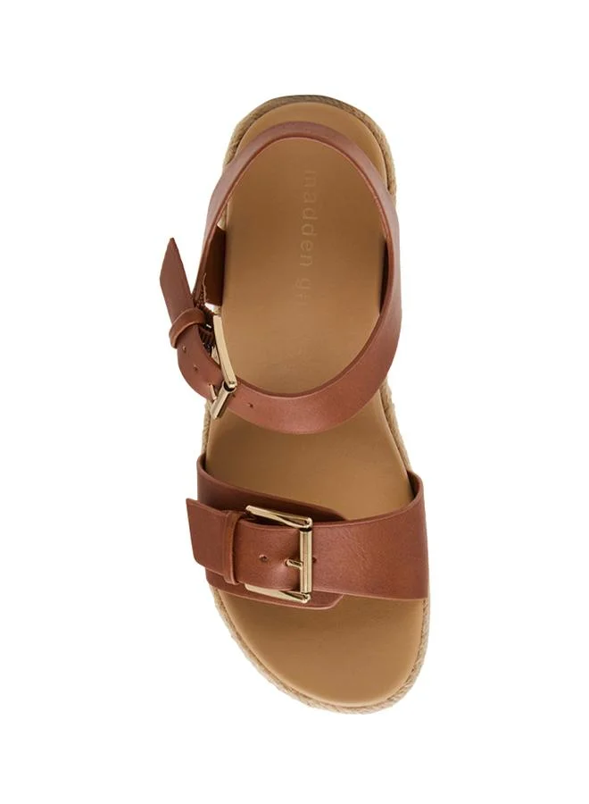 Steve Madden  Radner Women's Tan Flat Sandals for Women | Best Price UAE