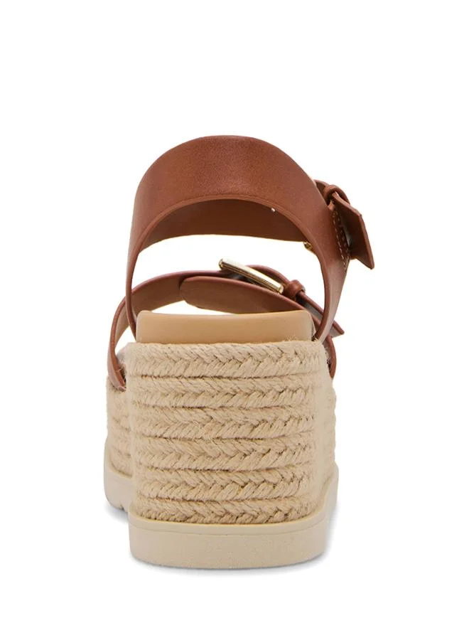 Steve Madden  Radner Women's Tan Flat Sandals for Women | Best Price UAE