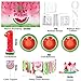 SNLN One In A Melon Party Decorations Watermelon 1st Birthday Decorations Girl ONE Balloon Boxes Backdrop Watermelon Balloon Arch Chair Banner Crown Cake Topper Foil Balloon First Birthday Decor - Image 4