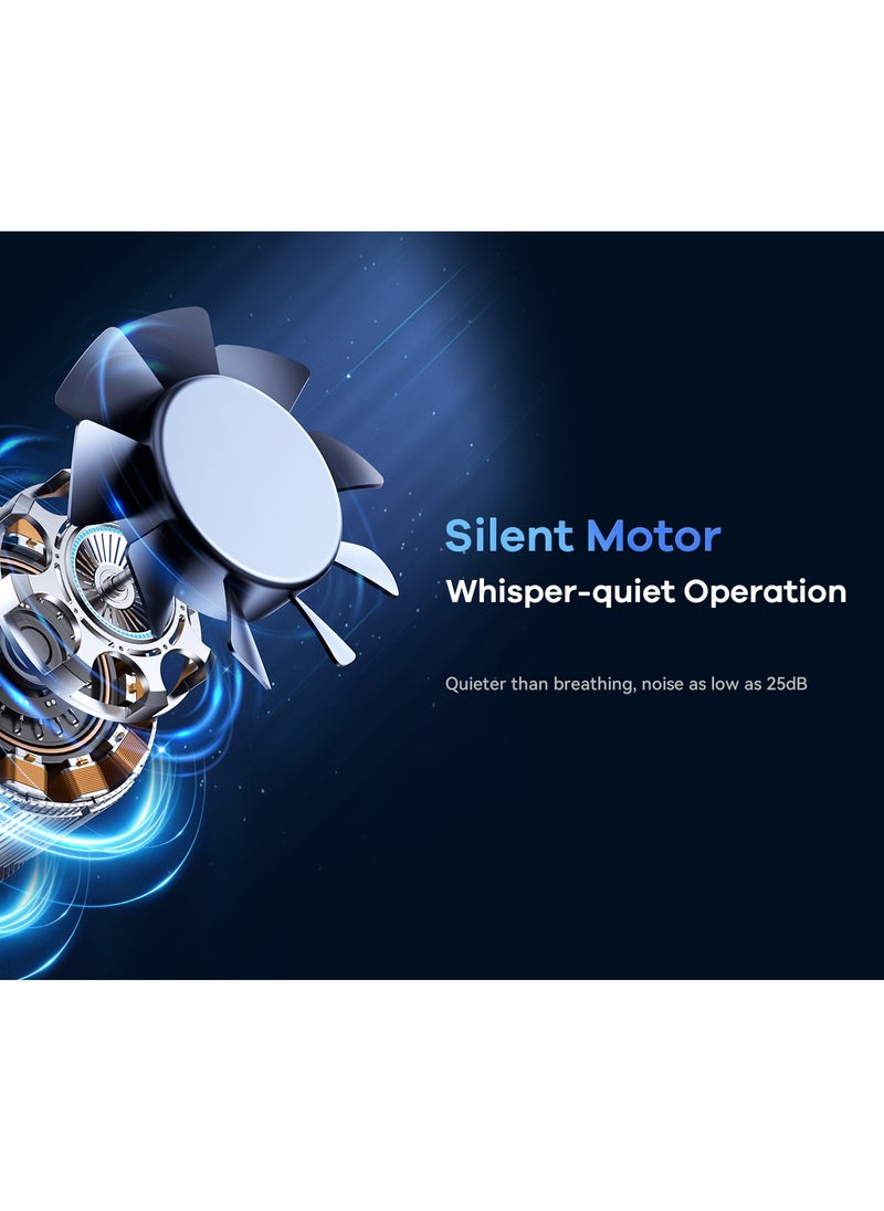 REMAX - RT-F9i Semiconductor Magnetic Phone Cooler, Digital Temperature Display for Phone or Tablet Mobile Gaming, Streaming. Fast Cooling, Colorful Lighting, Low Noise, Type C with Clamp, 2-lelvel adjustment - Image 1