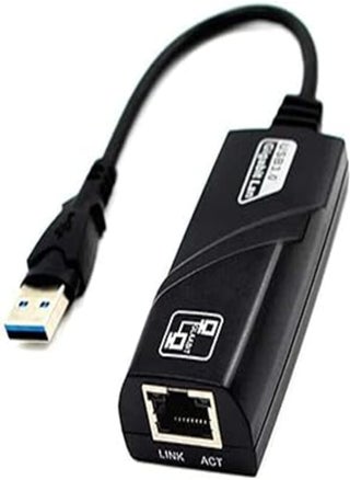 DIB USB Network Adapter USB 3.0 to RJ45 10/100/1000 Gigabit Ethernet LAN Network Adapter for Windows 10/8.1/8/7/Vista, Mac OS, Linux, Chrome OS & More – Black - pzsku/Z30E74F12C3A268F44EBFZ/45/_/1720390199/400b7415-d213-42a7-8810-90f2c09c1915