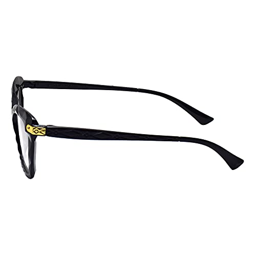 Peter Jones Cateye Computer Glasses for Men Women with Zero Power Blue Light Blocking Glare Lenses (SIZE MEDIUM) AG253 - Image 5