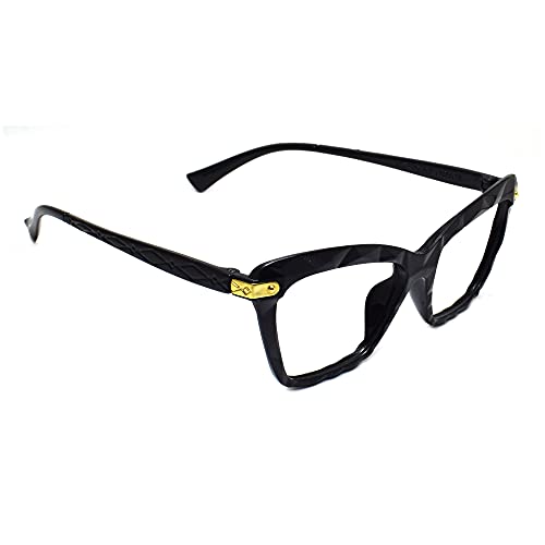 Peter Jones Cateye Computer Glasses for Men Women with Zero Power Blue Light Blocking Glare Lenses (SIZE MEDIUM) AG253 - Image 3
