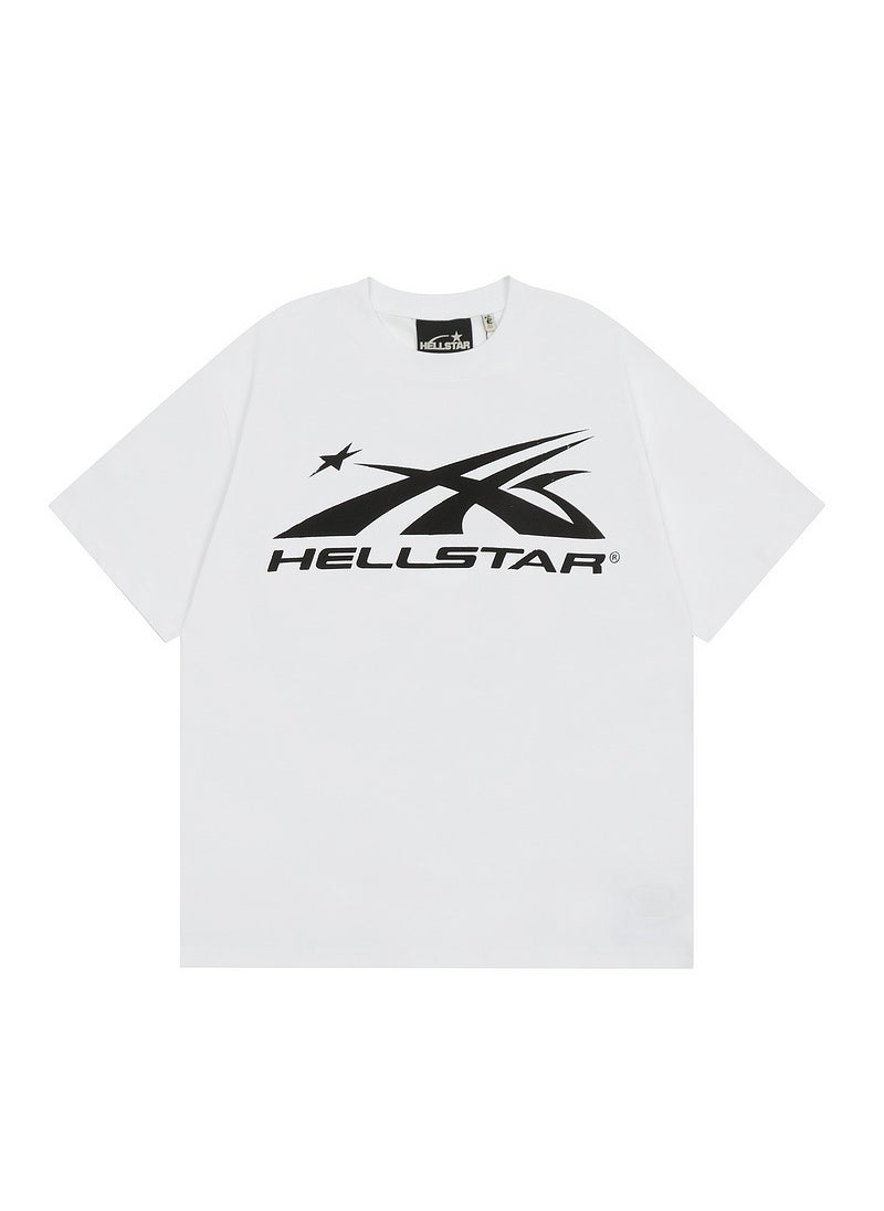 Generic - Represents Cruel Animal Face Print Short Sleeves 2023 Distressed Loose-fit Pullover T-shirt Other Material H908 - Image 1