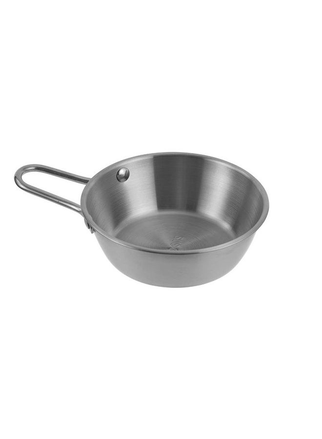 HuHa 304 Stainless Steel Seasoning Bowl Restaurant Rice Wine Snack Serving Bottle, Model: 17cm With Handle Silver - Image 1