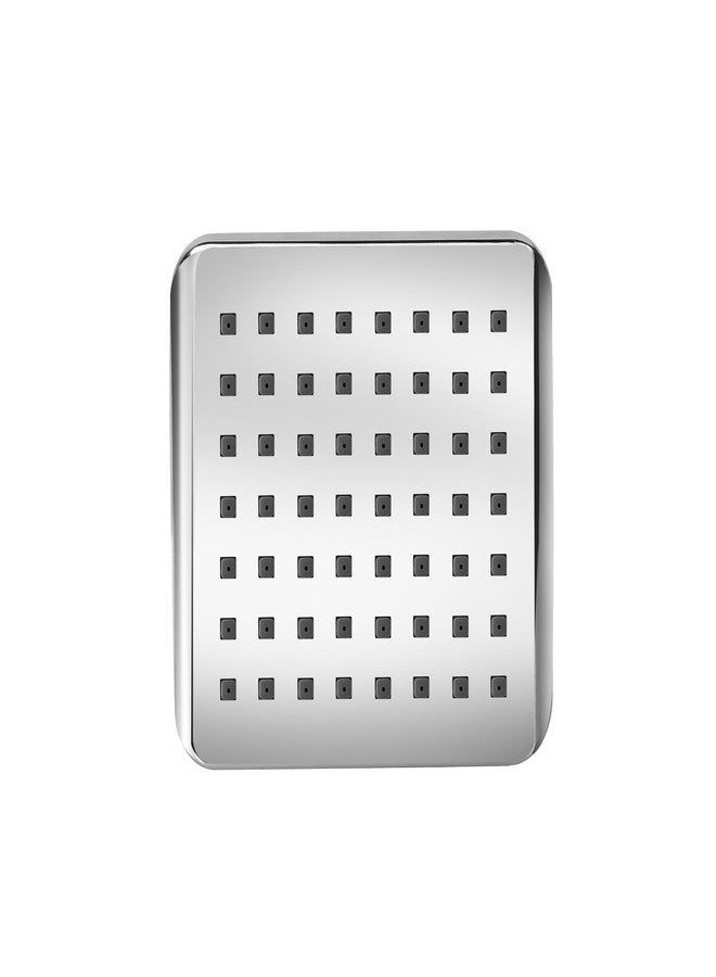 Onzo Diamond Curve 4-Inch ABS Overhead Rain Shower Head | 360 Adjustable Swivel Ball Joint | Chrome Finish | Durable & Rust-Proof High-Pressure Bathroom Shower - Image 5