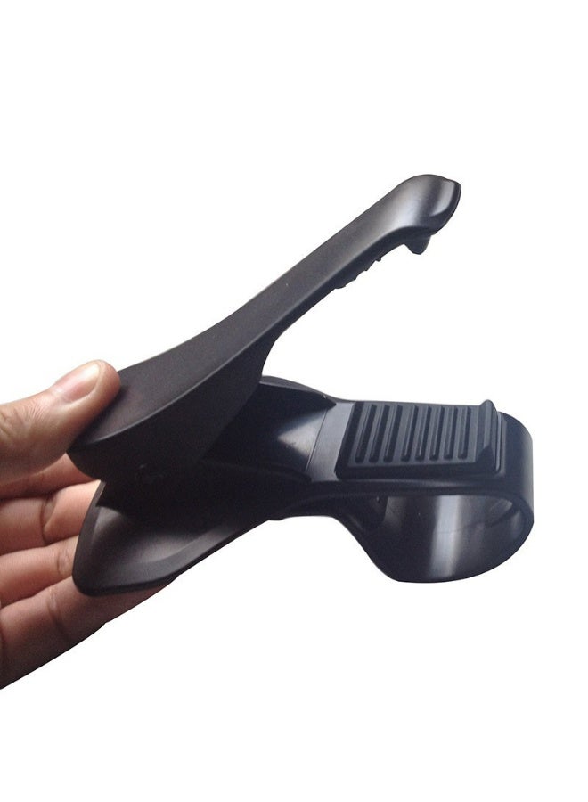 Universal Car Dashboard and Center Console Phone Holder - HUD Style Navigation Stand with Safe Driving Vehicle Mount Bracket - Image 3