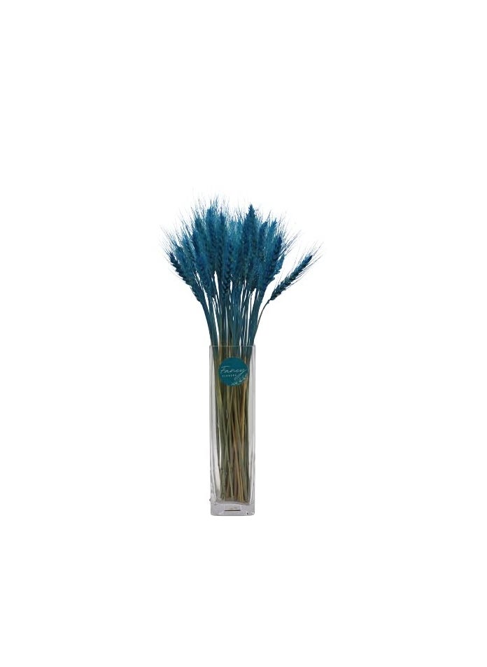Generic Fancy Dry Wheat Grass Bouquet Natural Dried Flowers (nlile blue 100)  - Image 4