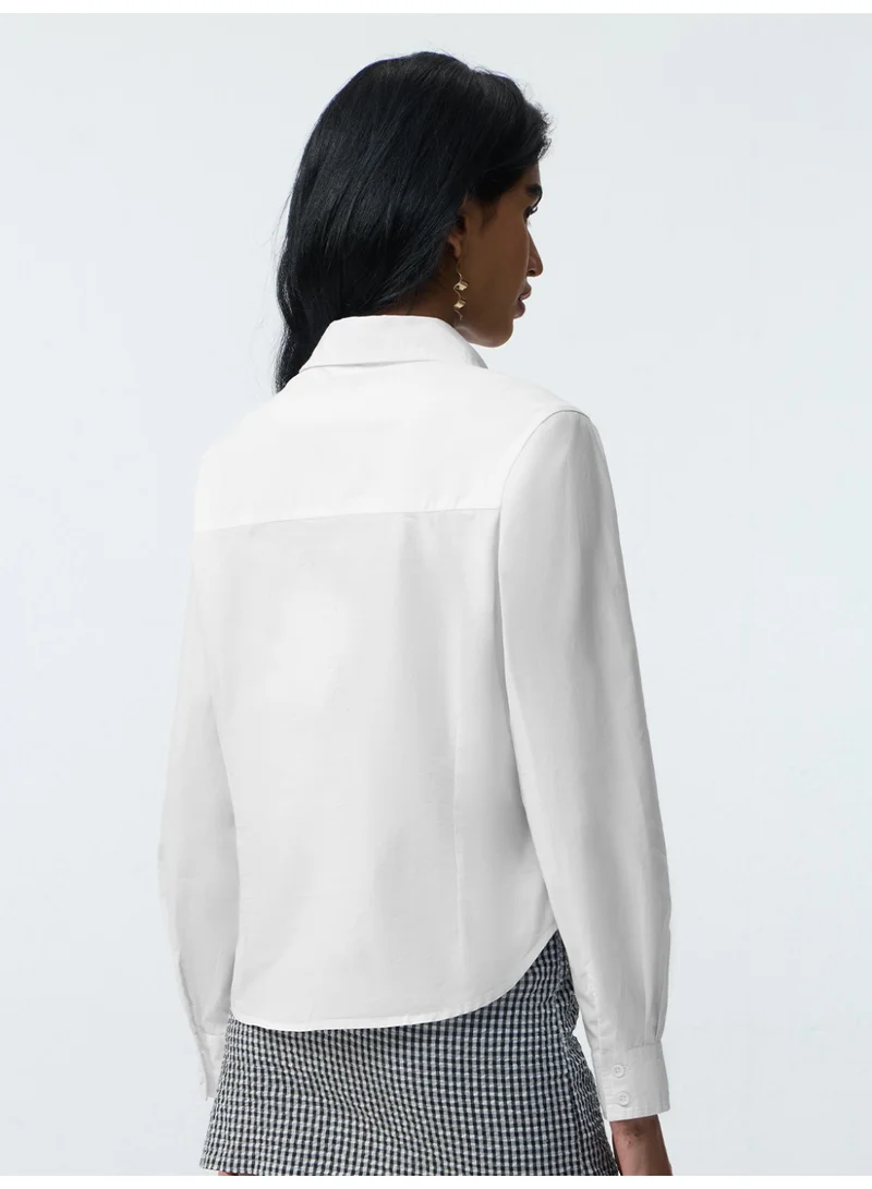 The Souled Store  Statement Shirt: Frost  | Best Price UAE