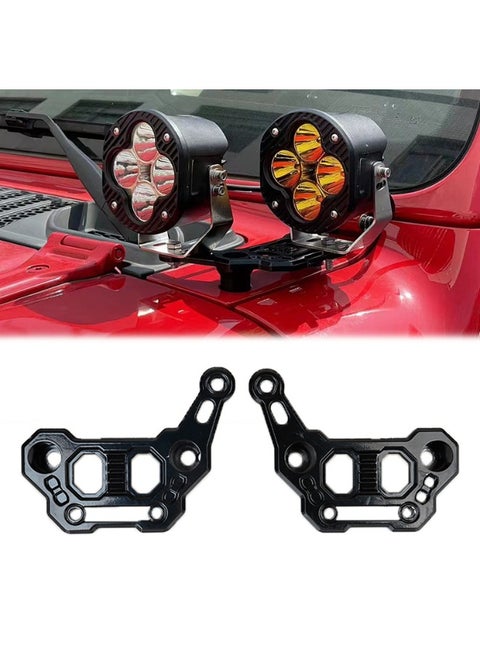 Dual-Layer A-Pillar Light Mount Bracket for JEEP Wrangler JL Modifications