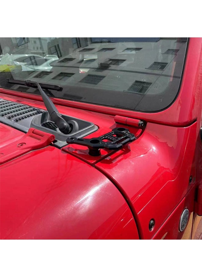 Generic - Dual-Layer A-Pillar Light Mount Bracket for JEEP Wrangler JL Modifications - Image 1