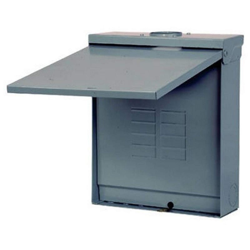 SIEMENS W0816ML1125CU 125 amp 8 Space 16 Circuit Outdoor Center Load Cente  Gray