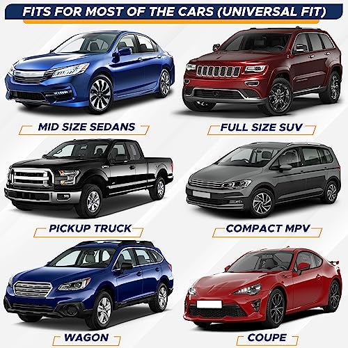 EcoNour Umbrella Windshield Sunshade for Car | Bendable Sun Visor for UV & Interior Protection | Foldable Front Window Sunshade Suitable for Sedan and SUV | Sun Blocker for Car | X-Large (57" x31") - Image 4