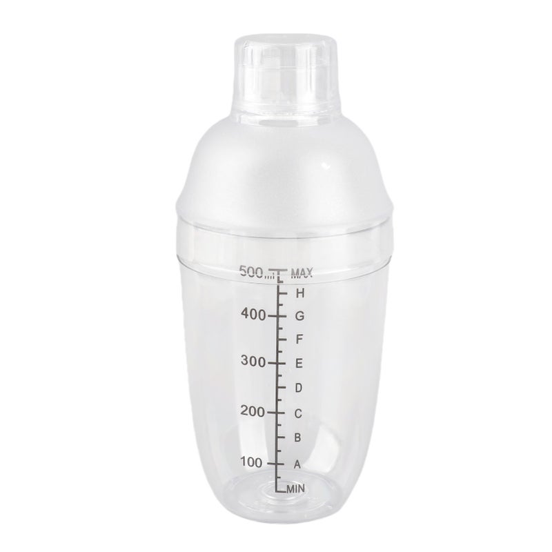 PC Cocktail Shaker with Scale Milk Teapot Juices Wine Plastic Cup for Home Bar Store1000ml - Image 5