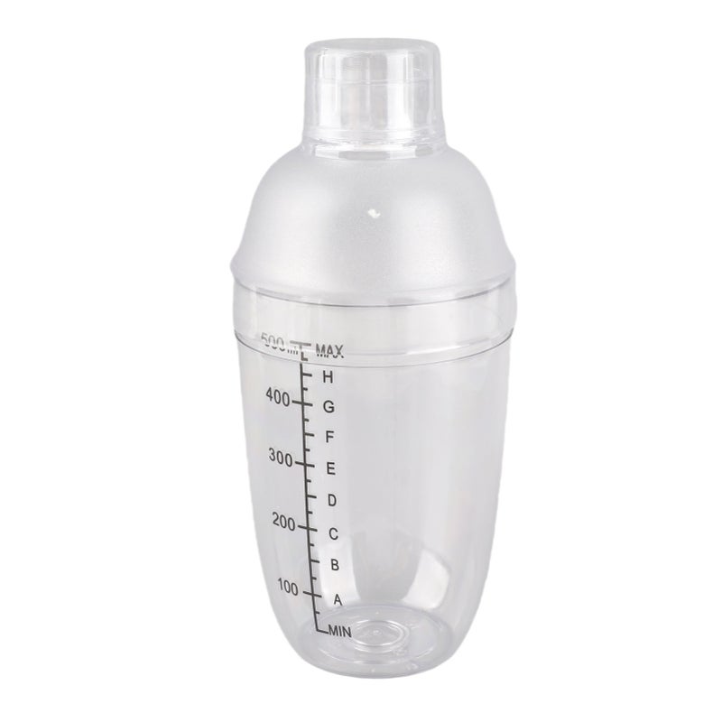 PC Cocktail Shaker with Scale Milk Teapot Juices Wine Plastic Cup for Home Bar Store1000ml - Image 4