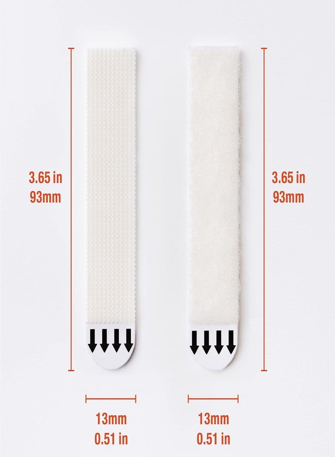MOVELYST 28-Pairs(56 Strips) Large Picture Hanging Strips, Removable Hook and Loop Tape, Picture Hanger Damage Free, Adhesive Strips for Frame Hanging and Christmas Decorations, Heavy Duty - Image 2