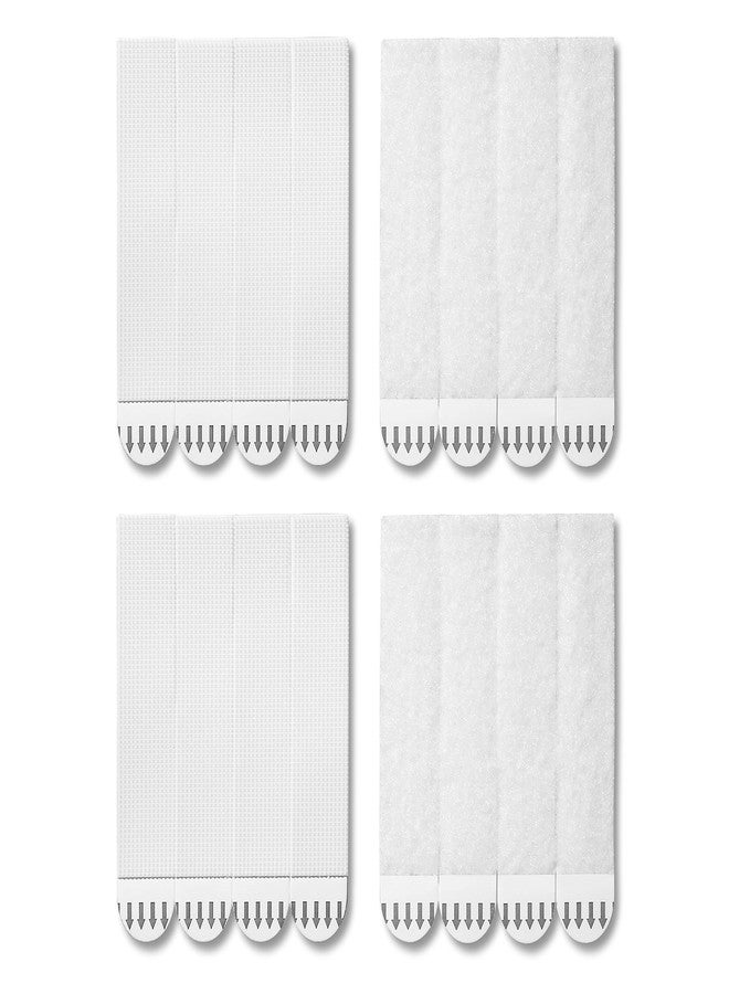 MOVELYST 28-Pairs(56 Strips) Large Picture Hanging Strips, Removable Hook and Loop Tape, Picture Hanger Damage Free, Adhesive Strips for Frame Hanging and Christmas Decorations, Heavy Duty - Image 1